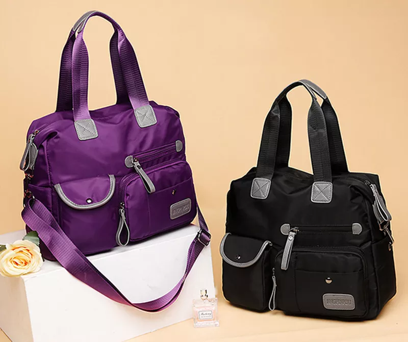 Yogodlns New Arrival Nylon Women Messenger Bags Casual Large Capacity Ladies Handbag Female Crossbody Shoulder Bags Waterproof
