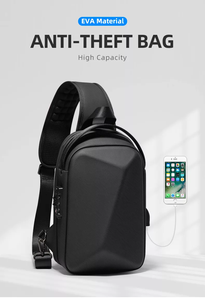 Men Backpack Business Expandable Multifunctional Anti-theft Waterproof Laptop TSA Keyless Backpacks Hard Shell USB Charging Bag