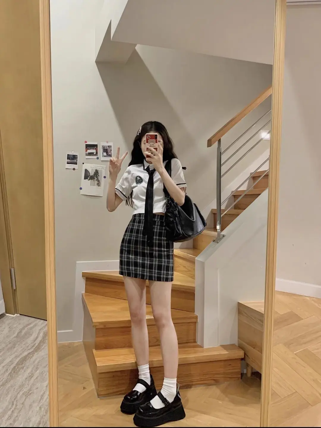 Japanese And Korean Style College Style School Costume Suit High Waist Hip Wrap Skirt Girl Jk Uniform Daily two-piece Jk Set