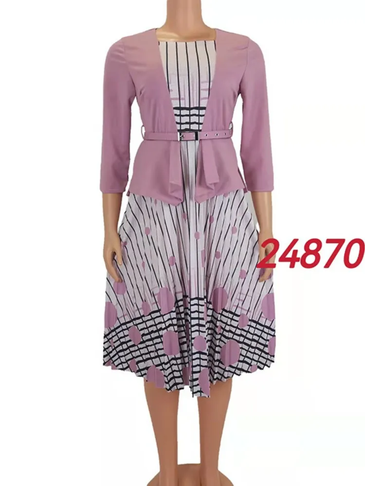 one Piece dresses for women 2023 Long Skirt African Clothes for Women Plus Size Clothing Dashiki Robe Femme Party Suit